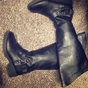 Biker babe boots
